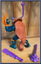Tricera Mike from Teenage Mutant Ninja Turtles - Dino Turtles manufactured by Playmates [Loose]