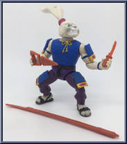 Usagi Yojimbo from Teenage Mutant Ninja Turtles - 1989 - Basic Figures manufactured by Playmates [Loose]