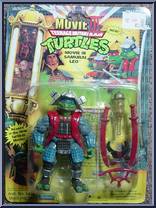 Samurai Leo from Teenage Mutant Ninja Turtles - 1993 Movie III - Basic Series manufactured by Playmates [Front]