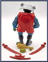 Samurai Leo from Teenage Mutant Ninja Turtles - 1993 Movie III - Basic Series manufactured by Playmates [Loose]
