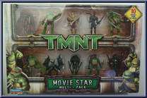 Movie Star Multi-Pack from Teenage Mutant Ninja Turtles - 2007 Movie - Mini manufactured by Playmates [Front]