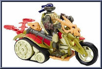 Dino Bike with Donatello Action Figure