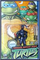 Foot Tech Ninja from Teenage Mutant Ninja Turtles - Animated - Basic Assortment - 2003 manufactured by Playmates [Front]