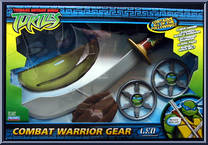 Leo from Teenage Mutant Ninja Turtles - Animated - Combat Warrior Gear manufactured by Playmates [Front]