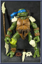 Leonardo from Teenage Mutant Ninja Turtles - Animated - Paleo Patrol manufactured by Playmates [Loose]