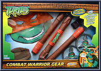 Mike from Teenage Mutant Ninja Turtles - Animated - Combat Warrior Gear manufactured by Playmates [Front]