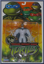 Silver Sentry from Teenage Mutant Ninja Turtles - Animated - Basic Assortment - 2004 manufactured by Playmates [Front]