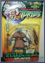 Splinter (Reissue) from Teenage Mutant Ninja Turtles - Animated - Basic Assortment - 2005 manufactured by Playmates [Front]