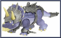 Triceratops from Teenage Mutant Ninja Turtles - Animated - Paleo Patrol manufactured by Playmates [Loose]