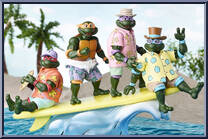 Bodacious Beach Bros. from Teenage Mutant Ninja Turtles - Classic Cartoon - Basic Series manufactured by Neca [Loose]