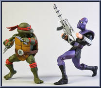 Raphael vs Foot Soldier Action Figure