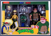 Zach and Smash from Teenage Mutant Ninja Turtles - Classic Cartoon - Multi-Packs manufactured by Neca [Front]