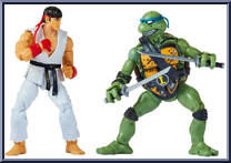 Leonardo vs Ryu Action Figure