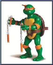 Michelangelo from Teenage Mutant Ninja Turtles - Classic Collection - 6" Scale manufactured by Playmates [Loose]