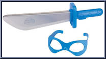Leo's Talking Katana Set from Teenage Mutant Ninja Turtles - Half Shell Heroes - Role Play manufactured by Playmates [Loose]