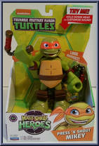 Mikey from Teenage Mutant Ninja Turtles - Half Shell Heroes - Press 'N Shout manufactured by Playmates [Front]