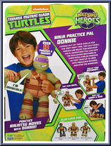Ninja Practice Pal Donnie from Teenage Mutant Ninja Turtles - Half Shell Heroes - Plush manufactured by Playmates [Back]