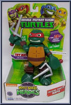Raph from Teenage Mutant Ninja Turtles - Half Shell Heroes - Talking Turtles manufactured by Playmates [Front]
