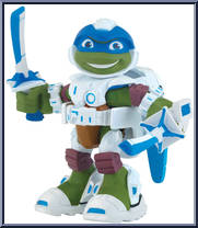Space Rescue Leo (with Jetpack) from Teenage Mutant Ninja Turtles - Half Shell Heroes - Basic Series manufactured by Playmates [Loose]