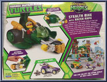 Stealth Bike with Racer Raph from Teenage Mutant Ninja Turtles - Half Shell Heroes - Accessories manufactured by Playmates [Back]