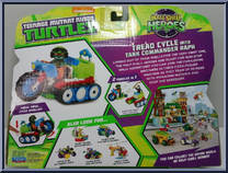 Tread Cycle with Tank Commander Raph from Teenage Mutant Ninja Turtles - Half Shell Heroes - Accessories manufactured by Playmates [Back]