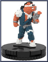 Bebop from Teenage Mutant Ninja Turtles - HeroClix - Unplugged manufactured by WizKids [Loose]