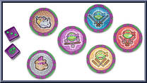 Dice & Token Pack from Teenage Mutant Ninja Turtles - HeroClix - Unplugged manufactured by WizKids [Loose]