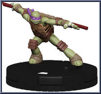 Donatello from Teenage Mutant Ninja Turtles - HeroClix - Unplugged manufactured by WizKids [Loose]