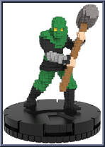Foot Elite (Hammer) from Teenage Mutant Ninja Turtles - HeroClix - Unplugged manufactured by WizKids [Loose]