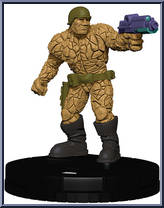 General Traag from Teenage Mutant Ninja Turtles - HeroClix - Unplugged manufactured by WizKids [Loose]