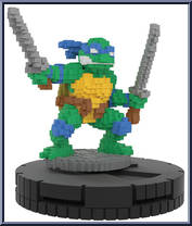 Leonardo from Teenage Mutant Ninja Turtles - HeroClix - Unplugged manufactured by WizKids [Loose]