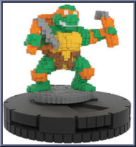 Michelangelo from Teenage Mutant Ninja Turtles - HeroClix - Unplugged manufactured by WizKids [Loose]