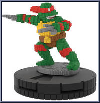 Raphael from Teenage Mutant Ninja Turtles - HeroClix - Unplugged manufactured by WizKids [Loose]