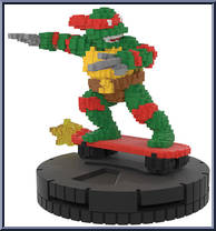 Raphael from Teenage Mutant Ninja Turtles - HeroClix - Unplugged manufactured by WizKids [Loose]