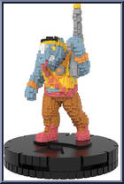 Rocksteady from Teenage Mutant Ninja Turtles - HeroClix - Unplugged manufactured by WizKids [Loose]