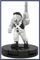 Rocksteady (Black & White) from Teenage Mutant Ninja Turtles - HeroClix - Unplugged manufactured by WizKids [Loose]