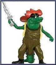 Leatherhead from Teenage Mutant Ninja Turtles - Mutant Mayhem - Minis manufactured by Playmates [Loose]