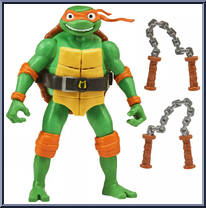 Michelangelo from Teenage Mutant Ninja Turtles - Mutant Mayhem - Ninja Shouts manufactured by Playmates [Loose]