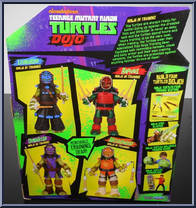 Michelangelo from Teenage Mutant Ninja Turtles - Nickelodeon - Ninjas in Training manufactured by Playmates [Back]