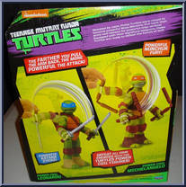 Power Coil Michelangelo from Teenage Mutant Ninja Turtles - Nickelodeon - Basic Series manufactured by Playmates [Back]
