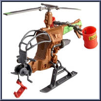 Drop Copter from Teenage Mutant Ninja Turtles - Nickelodeon - Vehicles manufactured by Playmates [Loose]