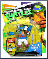 Ninja Strike Leo from Teenage Mutant Ninja Turtles - Nickelodeon - Basic Series manufactured by Playmates [Front]