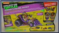Donnie's Patrol Buggy (with Donatello) from Teenage Mutant Ninja Turtles - Nickelodeon - Vehicles manufactured by Playmates [Back]