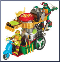 Pizza Thrower from Teenage Mutant Ninja Turtles - Nickelodeon - Vehicles manufactured by Playmates [Loose]