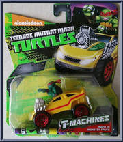 Raph in Monster Truck from Teenage Mutant Ninja Turtles - Nickelodeon - T-Machines manufactured by Playmates [Front]