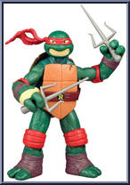 Raphael from Teenage Mutant Ninja Turtles - Nickelodeon - Re-Deco manufactured by Playmates [Loose]