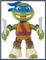 Squeeze 'Ems Leonardo from Teenage Mutant Ninja Turtles - Nickelodeon - Basic Series manufactured by Playmates [Loose]