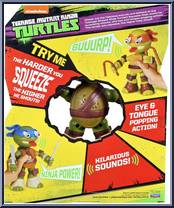 Squeeze 'Ems Leonardo from Teenage Mutant Ninja Turtles - Nickelodeon - Basic Series manufactured by Playmates [Back]