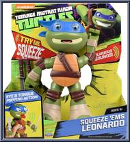 Squeeze 'Ems Leonardo from Teenage Mutant Ninja Turtles - Nickelodeon - Basic Series manufactured by Playmates [Front]