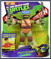 Stretch' N' Shout Leonardo from Teenage Mutant Ninja Turtles - Nickelodeon - Basic Series manufactured by Playmates [Front]